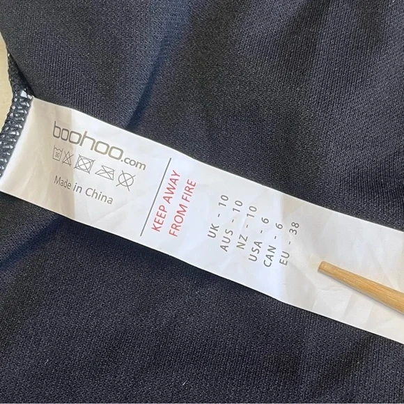 Boohoo Leopard Print One-Piece Swimsuit 6 New Animal - Picture 10 of 10